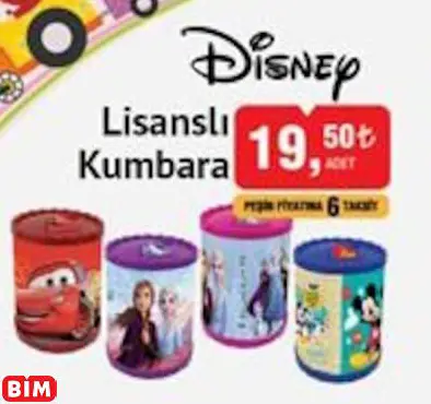 DİSNEY LİSANSLI KUMBARA DİSNEY LİSANSLI KUMBARA
